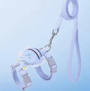 Schattig Kattentuig met Bijenthema – Verstelbare Riem Set, Verzenden, Nieuw