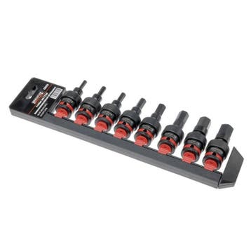 Inbus bit doppenset 1/2 inch met kniegewricht 8-delig H6–H19, Ophalen of Verzenden, Nieuw