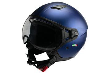 Helm Vito Jethelm Moda mat blauw/zwart, Fietsen en Brommers, Brommerhelmen, Ophalen of Verzenden, Nieuw, Vito