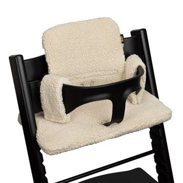 Luxury Tripp Trapp Kussentje | Teddy lichtbeige, Nieuw