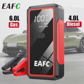 Krachtige 12V Auto Jump Starter & Powerbank - Start Benzine, Verzenden, Nieuw