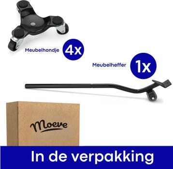 Moeve Meubelroller - Stevig en handig voor zware meubels -, Ophalen of Verzenden, Zo goed als nieuw