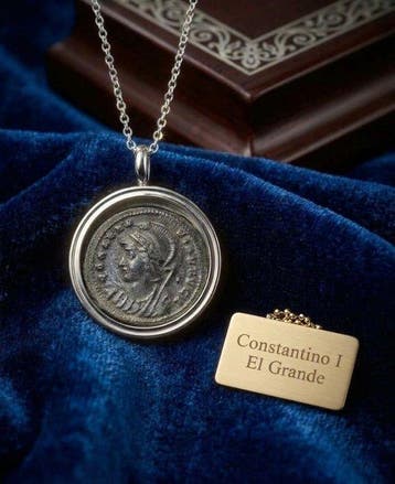 Oud-Romeins, Keizerrijk Brons Munthanger - Constantino
