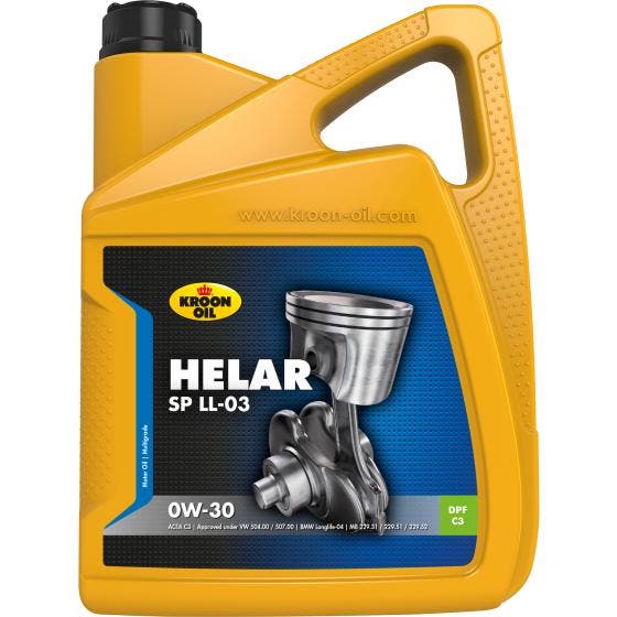 Kroon Oil Helar SP LL03 0W 30 5 liter, Auto diversen, Onderhoudsmiddelen, Ophalen of Verzenden