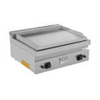 Gasgrillplaat – Gegroefd dubbel top, Verzenden, Nieuw in verpakking