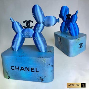 Artiluxx - Chanel balloon dog - blue edition