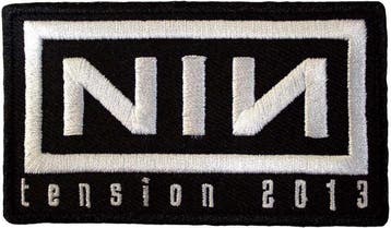 Nine Inch Nails - Tension 2013 - Patch officiële merchandise, Ophalen of Verzenden, Nieuw, Kleding