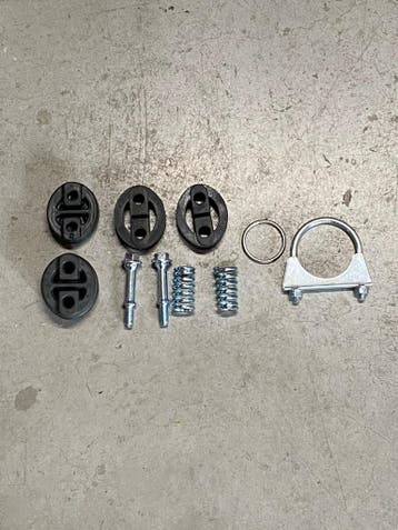 Complete uitlaat Middendemper + Einddemper Toyota Yaris 1.0, Verzenden, Nieuw