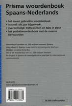 Prisma woordenboek Spaans-Nederlands / Pocket woordenboeken, Verzenden, Gelezen