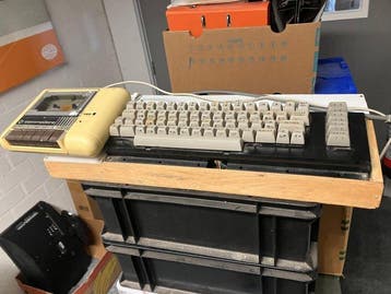 Commodore Commodore Vic20 and Commodore datasette (proto?, Spelcomputers en Games, Nieuw