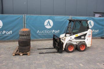 Veiling: Kniklader Bobcat S70 Diesel 2010, Ophalen, Wiellader of Shovel