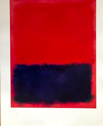 Rothko - Untitled, 1960-61, Antiek en Kunst