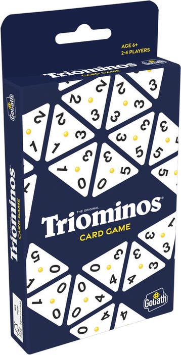 Triominos - Kaartspel | Goliath - Kaartspellen, Hobby en Vrije tijd, Gezelschapsspellen | Kaartspellen, Verzenden, Nieuw