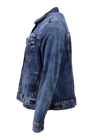 Street One Jas in maat 48 Blauw, Kleding | Dames, Street One, Verzenden, Zo goed als nieuw, Blauw