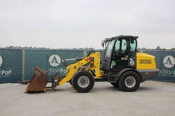 Veiling: Wiellader Wacker Neuson WL60 Diesel 74kW 2022, Ophalen, Wiellader of Shovel