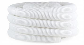 Zwembadslang 32 mm - 12 meter - Wit, Verzenden, Nieuw