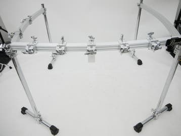 Pearl DR-513C Drum Rack Curved bars als nieuw, Ophalen of Verzenden, Zo goed als nieuw, Pearl