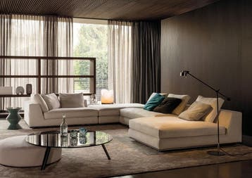 GEZOCHT! Minotti Banken | Directe inkoop in elke staat, Zo goed als nieuw, Hamilton Andersen Braque Lawrence