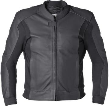 gms GS-1 Zwarte Leren Motorjas, Motoren, Nieuw met kaartje, Jas | leer, Gms, Heren