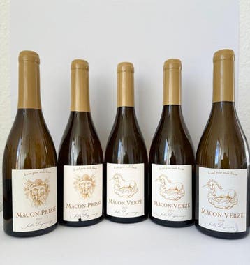 2019 x 2 Jules Desjourneys, Mâcon-Prissé & x 3 Mâcon-Verzé -, Nieuw