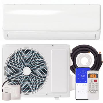 9000 BTU Mini-Split-Airconditioner &amp; Warmtepomp, WiFi-co, Verzenden, Nieuw