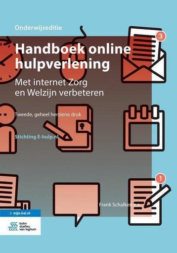 9789036803762 Handboek online hulpverlening | Tweedehands, Verzenden, Zo goed als nieuw, Frank Schalken