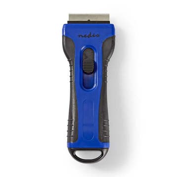 Kookplaatschraper | Nedis (4 reservemesjes), Verzenden, Nieuw