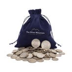 Aanbieding: 1 kilo puur zilver Nederlands muntgeld, Verzenden