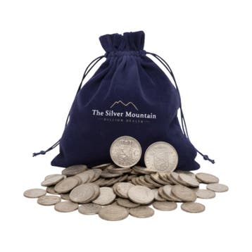 1 kilo puur zilver Nederlands muntgeld, Verzenden