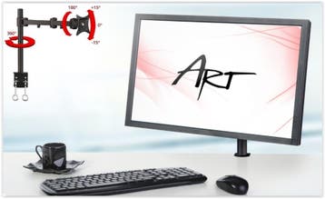 Monitor beugel LED / LCD 13-27 inch L-01, Computers en Software, Monitoren, Ophalen of Verzenden, Nieuw