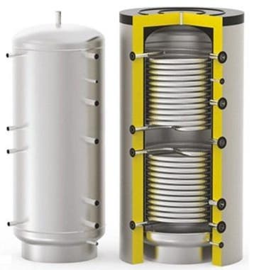 Hygiëneboiler 500 Liter 1 Warmtewisselaar, Nieuw