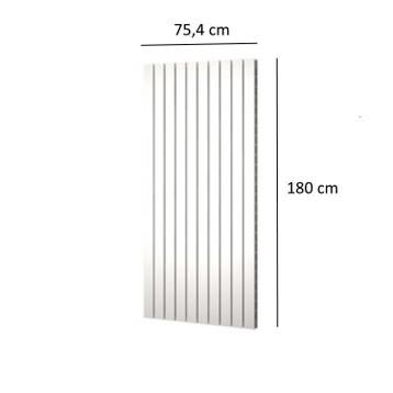 Designradiator Plieger Cavallino Retto Dubbel 1936 Watt, Ophalen of Verzenden, Nieuw