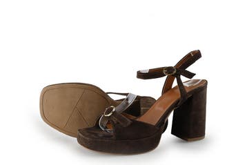 Manfield Sandalen in maat 36 Bruin, Bruin, Verzenden, Sandalen of Muiltjes, Manfield