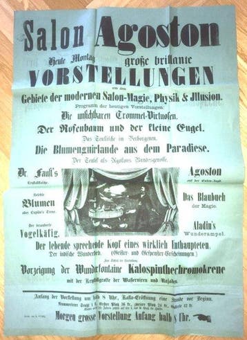 Vorstellung aus dem Gebiete der modernen Salon-Magie, Physik