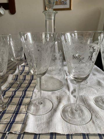 Drinkservies (12) - Kristal
