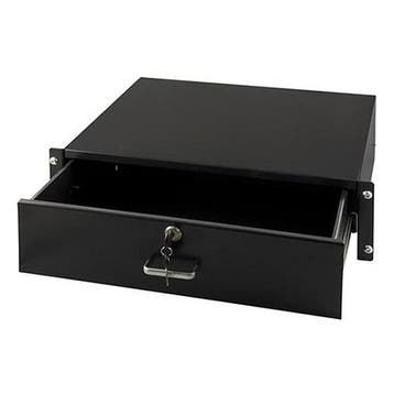 Lade voor Patchkast 19 inch | 2U (Afsluitbaar, Zwart), Verzenden, Nieuw