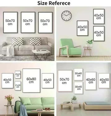 Abstracte Vrouw Canvas Poster Moderne Wanddecoratie, Verzenden, Nieuw