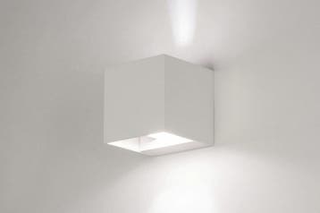 Rietveld Wandlampen - Wit - Metaal, Aluminium, Verzenden, Nieuw