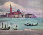 Paul-Emile Colin (1867-1949) - Venise, San Giorgio Maggiore