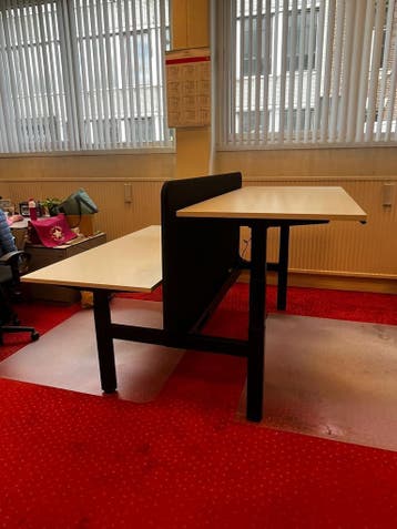 Duo Werkplek Elektrisch Verstelbaar - Incl Memory Displays, Verzenden, In hoogte verstelbaar, Nieuw