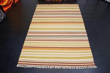 Handgeweven Kelim tapijt wol nieuw - Kelim - 200 cm - 140 cm, Nieuw