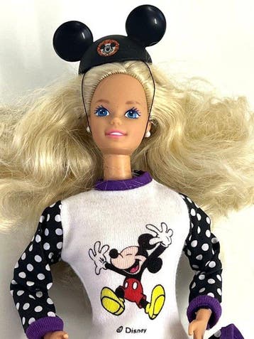 Mickey Mouse - 1 Weekend Barbie by Mattel - Disney - 1993, Verzamelen, Nieuw