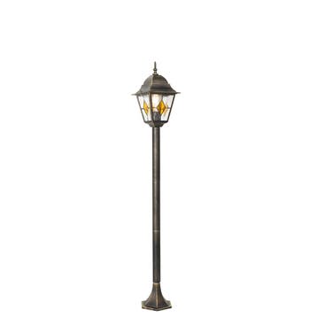Vintage buiten lantaarn antiek goud 120 cm - Antigua, Verzenden, Nieuw, Aluminium