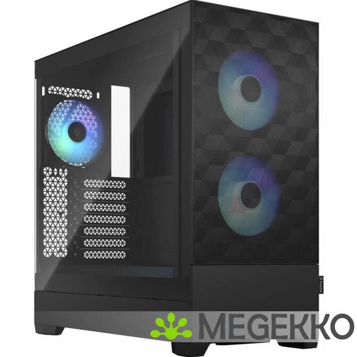 Fractal Design Pop Air RGB Black TG Clear Tint, Computers en Software, Computerbehuizingen, Nieuw, Verzenden