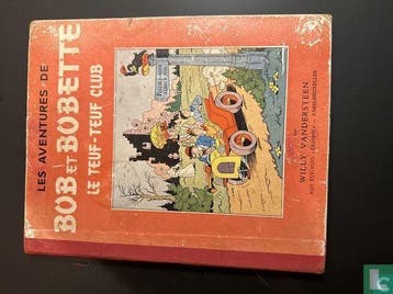 Suske en Wiske - Le Teuf-Teuf Club - 1954, Eén stripboek, Verzenden, Gelezen, Vandersteen, Willy.