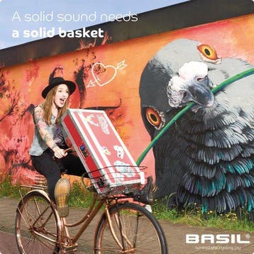 Basil Robin Fietsmand - Voor - Inclusief, Ophalen of Verzenden, Zo goed als nieuw, Basil