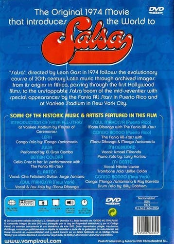 Salsa (The Film) DVD The Fania All-Stars, Verzenden, Nieuw in verpakking