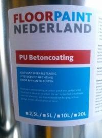 PU Betoncoating - Licht Ivoor RAL 1015 - 5 liter, Overige kleuren, 5 tot 10 liter, Nieuw, Ophalen of Verzenden