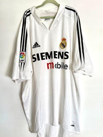 Real Madrid 2002-2003 - Camiseta de Local Original - Adidas, Nieuw