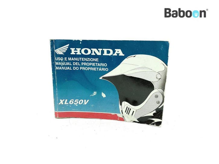 Instructie Boek Honda XL 650 V Transalp (XL650V RD10 RD11), Motoren, Onderdelen | Honda, Gebruikt, Verzenden